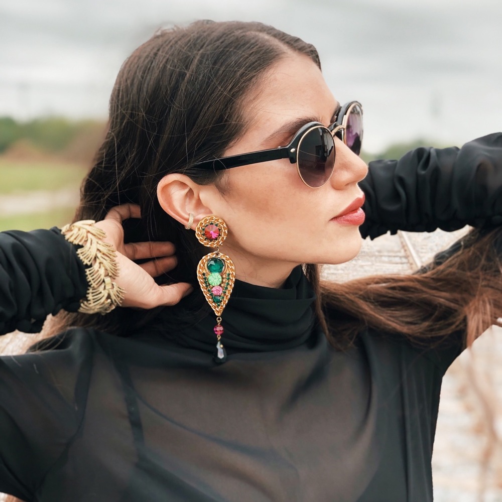 Statement Vintage Earrings